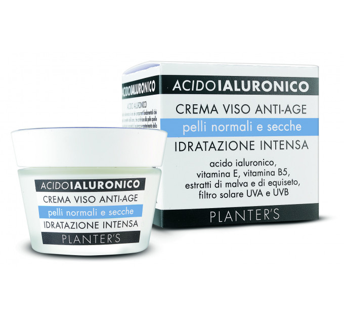 PLANTER'S (Плантерс) HyaluronicAcid Anti-Age Face Cream Intense Hydrating крем для лица интенсивное увлажнение с гиалуроновой кислотой